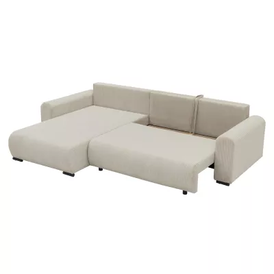 Rohová sedací souprava KANOPE - čokoládová