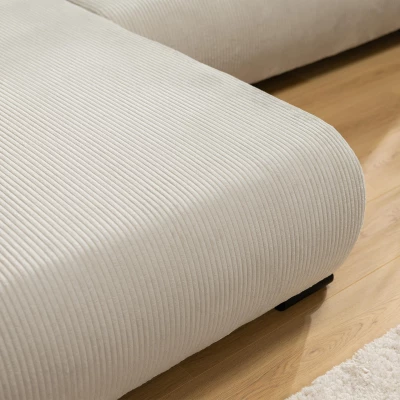 Rohová sedací souprava KANOPE - zelená 2