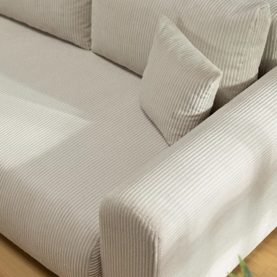 Rohová sedací souprava KANOPE - zelená 2