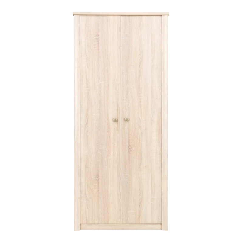 Dvoudveřová šatní skříň 90 cm FRIDLEY - dub sonoma