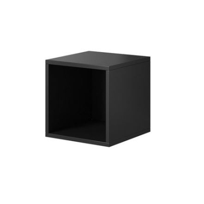 VÝPRODEJ - Závěsná police NORMANDIA 1 - antracitová