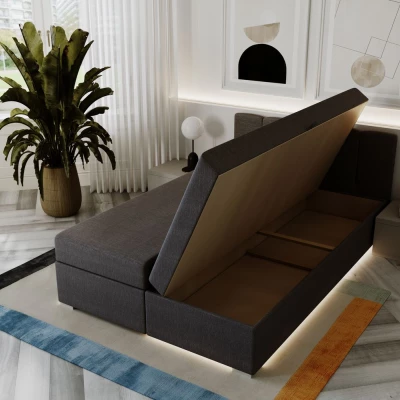 Manželská postel 160x195 INEJ 1 - krémová