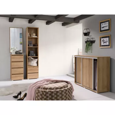 Komoda s dvířky BARNUM 2 - bílá