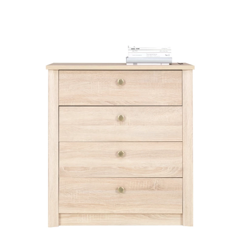 Nízká komoda se šuplíky FRIDLEY - dub sonoma