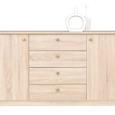 Kombinovaná komoda FRIDLEY - dub sonoma