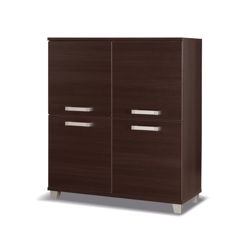 Komoda s dvířky ANDOVER - kaštan wenge