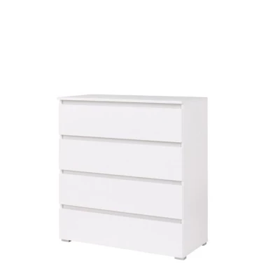 Šuplíková komoda LIONU - bílá