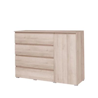 Kombinovaná komoda LIONU - dub sonoma