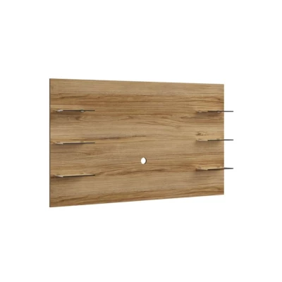 Nástěnný panel s poličkami ANDOVER - dub catania