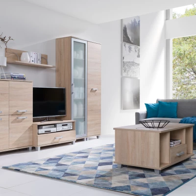 TV stolek se šuplíky ANDOVER 2 - dub sonoma