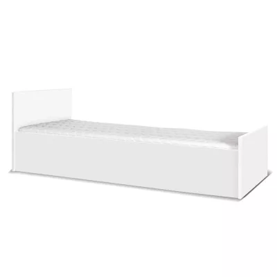 Jednolůžková postel 80x200 ANDOVER - bílá