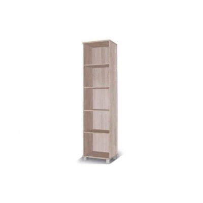 Úzký regál do obývacího pokoje ANDOVER - dub sonoma