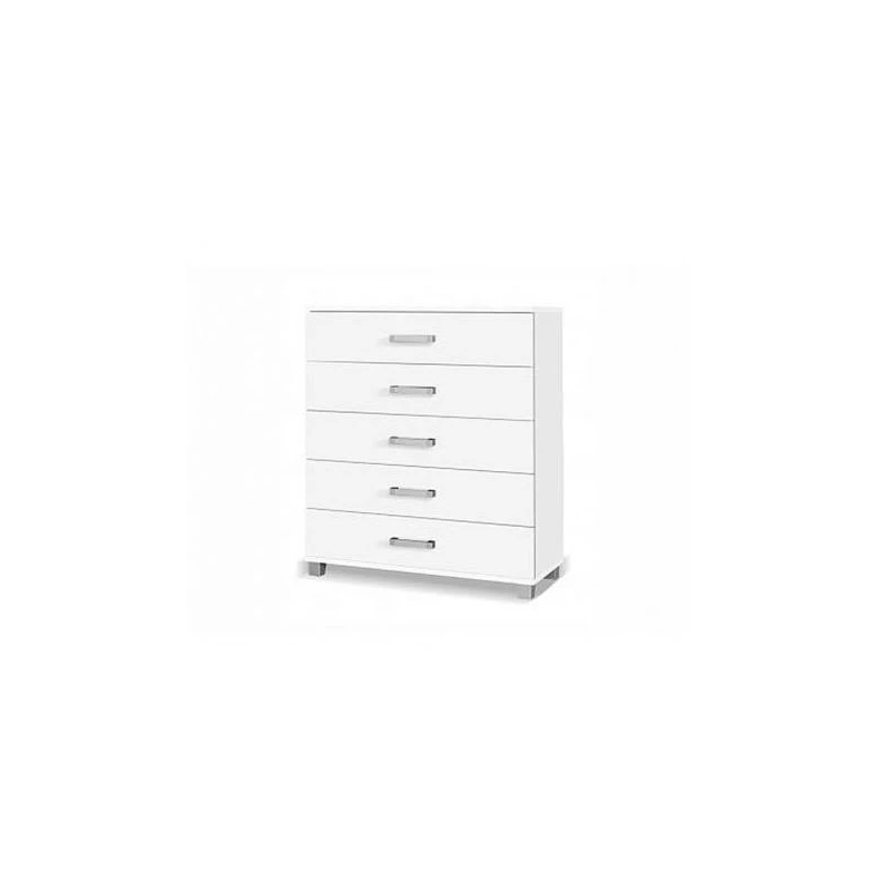 Šuplíková komoda ANDOVER - bílá