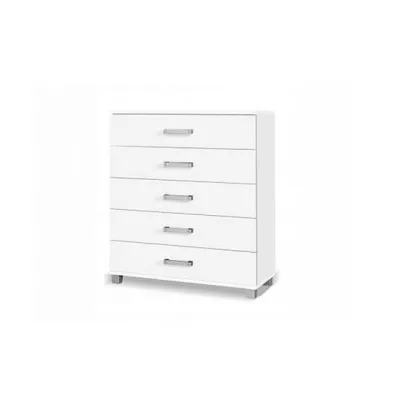 Šuplíková komoda ANDOVER - bílá