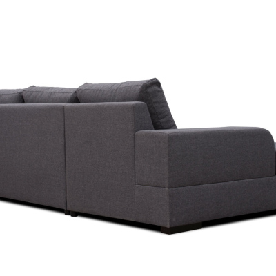 Rozkládací sedací souprava ELVIRA - tmavě šedá