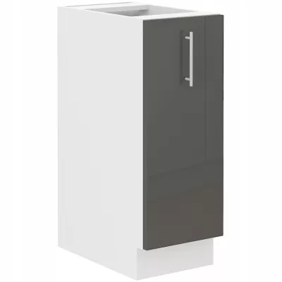 VÝPRODEJ - Výsuvná skříňka LAJLA - šířka 30 cm, šedá / bílá