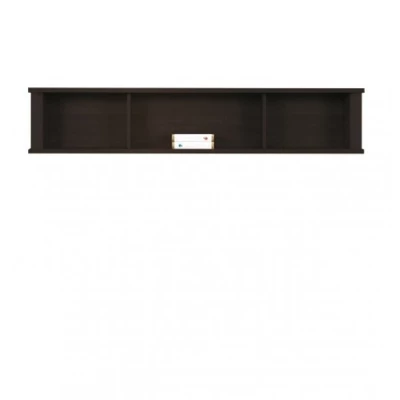 Závěsná police FRIDLEY - dub sonoma čokoláda