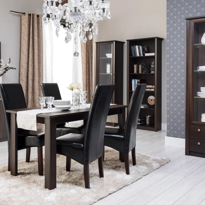 Závěsná police FRIDLEY - dub sonoma čokoláda