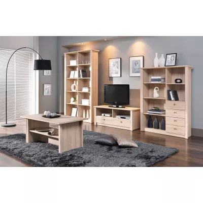 Závěsná police FRIDLEY - dub sonoma