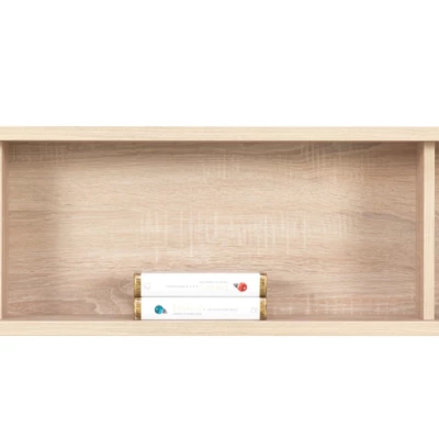 Závěsná široká police FRIDLEY - dub sonoma