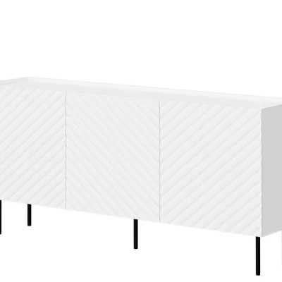 VÝPRODEJ - Komoda s dvířky NOXA - bílá