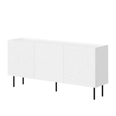 VÝPRODEJ - Komoda s dvířky NOXA - bílá