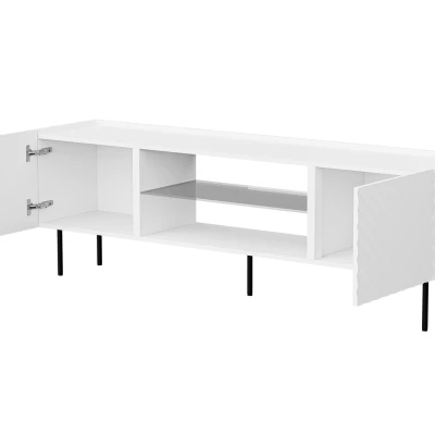 VÝPRODEJ - TV stolek NOXA 3 - bílý