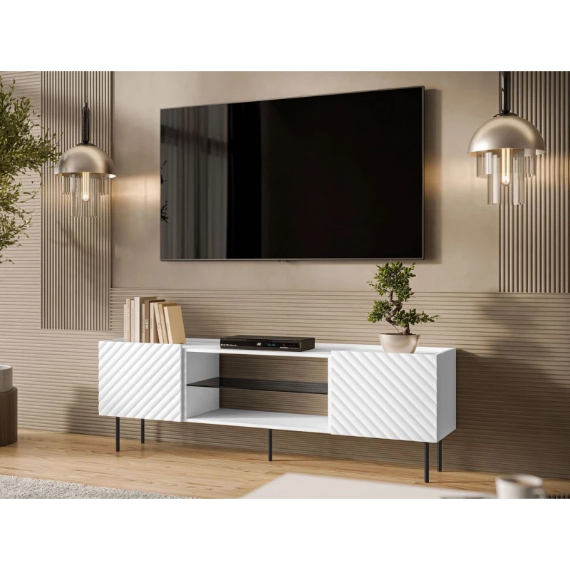 VÝPRODEJ - TV stolek NOXA 3 - bílý