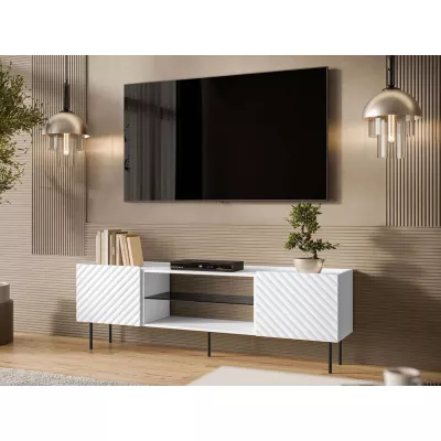 VÝPRODEJ - TV stolek NOXA 3 - bílý