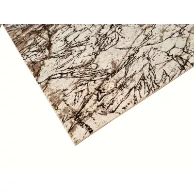 VÝPRODEJ - Moderní kusový koberec 160x220 cm DEMIAN - hnědý / béžový / černý