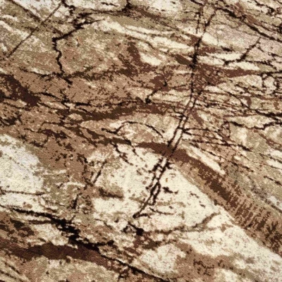 VÝPRODEJ - Moderní kusový koberec 160x220 cm DEMIAN - hnědý / béžový / černý