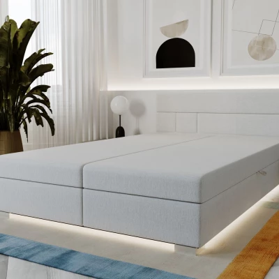 Dvoulůžková postel 140X195 WITA 2 - bílá