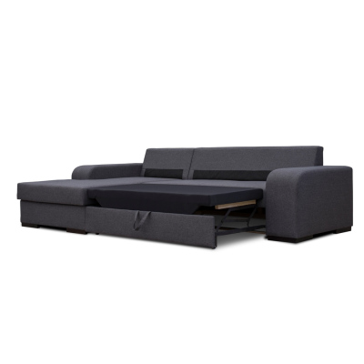 Rozkládací sedací souprava ELVIRA - světle šedá