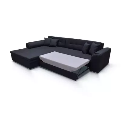 Rohová sedací souprava SANGITA 1 - hnědá / tmavě hnědá, levý roh