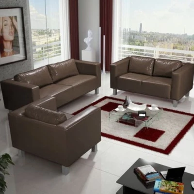 Sedací sestava GIZELA - hnědá