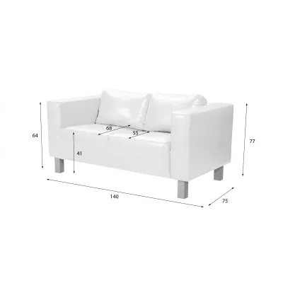 Sedací sestava GIZELA - hnědá