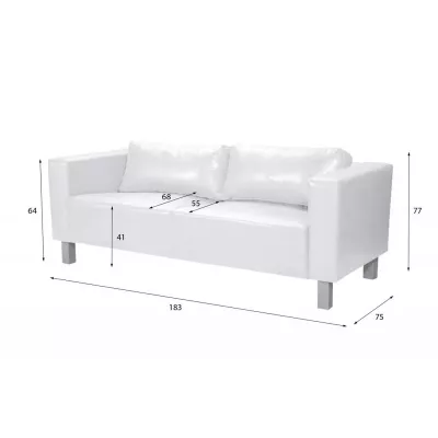 Sedací sestava GIZELA - hnědá