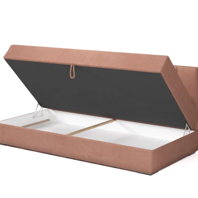 Válenda s úložným prostorem 90x200 ALAMO 1 - tmavě modrá