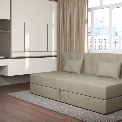 Válenda s úložným prostorem 90x200 ALAMO 1 - písková