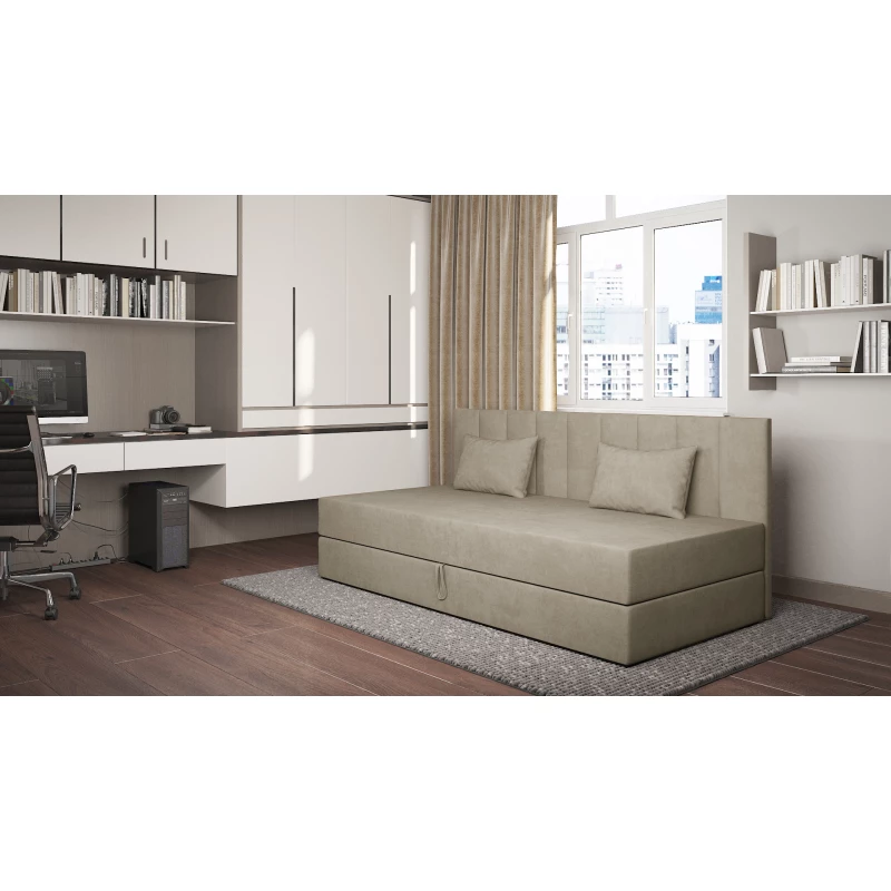 Válenda s úložným prostorem 90x200 ALAMO 1 - písková