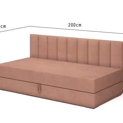 Válenda s úložným prostorem 90x200 ALAMO 1 - písková