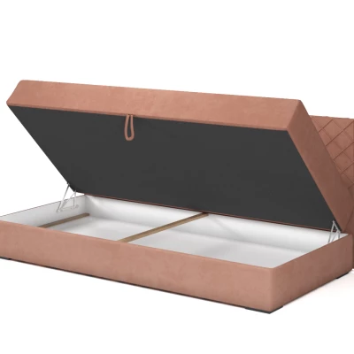 Válenda s úložným prostorem 90x200 ALAMO 2 - červená