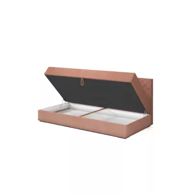 Válenda s úložným prostorem 90x200 ALAMO 2 - lososová