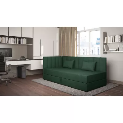 Válenda s úložným prostorem 90x200 ALAMO 3 - zelená