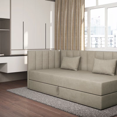 Válenda s úložným prostorem 90x200 ALAMO 3 - písková