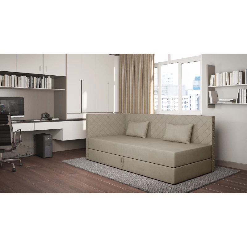 Válenda s úložným prostorem 90x200 ALAMO 4 - písková