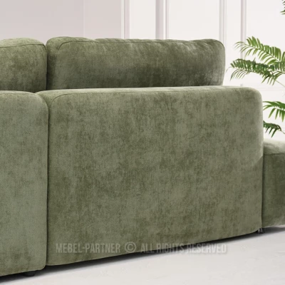 Pohovka s úložným prostorem RIVA - zelená