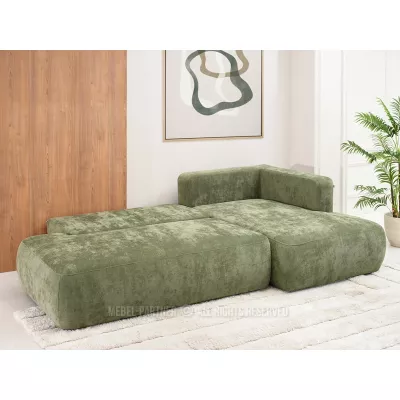 Pohovka s úložným prostorem RIVA - zelená