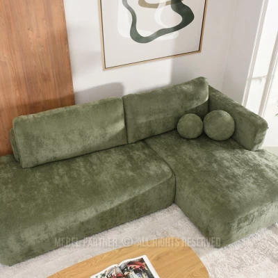 Pohovka s úložným prostorem RIVA - zelená