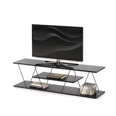 Designový televizní stolek MATTEO - černý